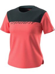 DYNAFIT Koszulka funkcyjna "DRIRELEASE" w kolorze łososiowo-czarnym rozmiar: XS. Pomarańczowe t-shirty sportowe Dynafit, xs, bez wzorów, z materiału, bez ramiączek, outdoorowe. Za 119.12 zł.