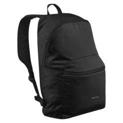 Plecak turystyczny Quechua Escape NH100 17 litrów. Czarne plecaki QUECHUA, bez wzorów, z materiału, bez dodatków. Za 29.99 zł.