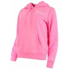 Bluza sportowa damska Champion Hooded Sweatshirt. Czerwone bluzy z kapturem Champion, s, bez wzorów, z kapturem. Za 160.89 zł.