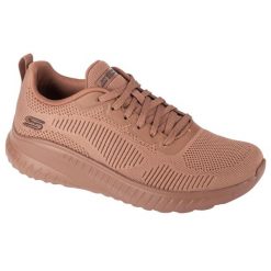 Buty sportowe Sneakersy damskie, Bobs Squad Chaos - Face Off. Fioletowe buty sportowe lifestyle Skechers, bez wzorów, bez zapięcia, trekkingowe. Za 269.99 zł.