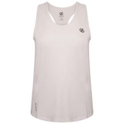 Damska koszulka sportowa bez rękawów Modernize II. Białe t-shirty sportowe Dare 2b, l, bez wzorów, bez ramiączek. Za 85.10 zł.