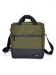 IRIS Torba termiczna w kolorze oliwkowym na lunch - 24 x 27 x 11 cm rozmiar: onesize. Brązowe torby sportowe IRIS, bez wzorów, z materiału, przez ramię. Za 86.99 zł.