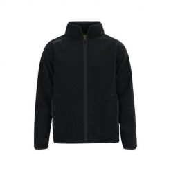 Poliesterowa bluza Erima TS. Czarne bluzy z kapturem Erima, m, bez wzorów, z materiału, bez kaptura. Za 264.65 zł.