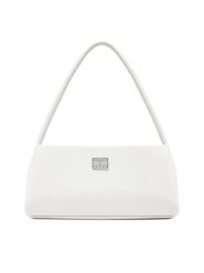 Tommy Jeans Torebka Tjw American Cool Shoulder Bag AW0AW17295 Biały. Białe torebki klasyczne Tommy Jeans, bez wzorów, z jeansu, bez dodatków. Za 229.99 zł.