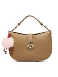 LOVE MOSCHINO Torebka JC4234PP0PKI0105 Beżowy. Brązowe torebki klasyczne Love Moschino, bez wzorów, ze skóry, bez dodatków. Za 1,029.00 zł.
