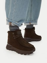 G-Star Raw Trzewiki CEO-YSH25D02-5 Brązowy. Brązowe botki G-Star, bez wzorów, ze skóry, retro, bez obcasa, na płaskiej podeszwie, bez zapięcia. Za 329.99 zł.