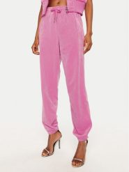 Juicy Couture Spodnie dresowe Lilian JCWB121093 Różowy Regular Fit. Czerwone spodnie dresowe Juicy Couture, bez wzorów, z dresówki. Za 319.99 zł.