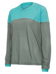 Protective Koszulka kolarska "Mighty Lady" w kolorze zielono-turkusowym rozmiar: 40. Zielone t-shirty sportowe Protective, bez wzorów, bez ramiączek, rowerowe. Za 139.87 zł.