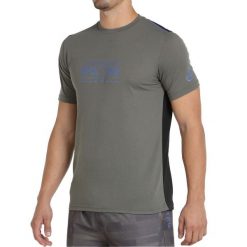 Bullpadel Toen T-shirt. Zielone t-shirty bullpadel, bez wzorów, sportowe, bez kołnierzyka, bez ramiączek. W wyprzedaży za 125.20 zł.