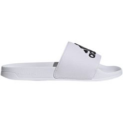 Klapki adidas Adilette Shower Slides U GZ3775 białe białe. Białe klapki bez wzorów, z syntetyku, sportowe, bez obcasa, bez zapięcia. Za 206.26 zł.