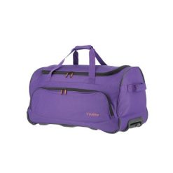 Torba podróżna travelite Basics L. Fioletowe torby podróżne Travelite, bez wzorów, z materiału, duże. Za 248.50 zł.