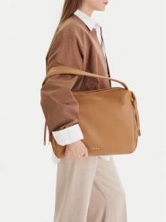 MEXX Torebka CEO-MEXX-L-004-09 Beżowy. Brązowe torebki klasyczne Mexx, bez wzorów, z materiału, bez dodatków. Za 199.99 zł.