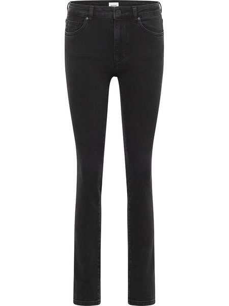 Mustang Dżinsy - Slim fit - w kolorze czarnym rozmiar: W24/L32. Czarne jeansy Mustang, l, z aplikacjami, klasyczne. Za 105.14 zł.