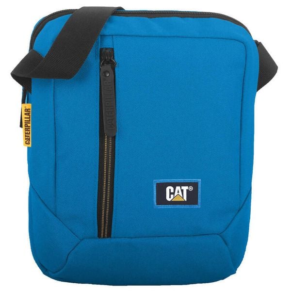 SASZETKA CATERPILLAR listonoszka torebka na ramię niebieska. Niebieskie nerki i saszetki Caterpillar, bez wzorów, bez dodatków. Za 119.00 zł.