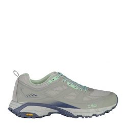 Buty sportowe damskie CMP HAPSU do nordic walking oddychające lekkie Vibram. Szare buty sportowe lifestyle CMP, bez wzorów, bez zapięcia. Za 399.99 zł.