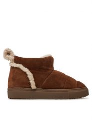 Inuikii Śniegowce Shearling Slipin 75202-010 Brązowy. Brązowe śniegowce Inuikii, bez wzorów, ze skóry, bez zapięcia. Za 1,049.00 zł.