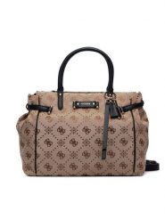Guess Torebka Dorothy HWJP22 31060 Brązowy jasny. Brązowe torebki klasyczne Guess, z aplikacjami, z materiału, bez dodatków. Za 584.99 zł.