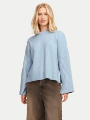 JJXX Sweter Sigga 12255358 Błękitny Relaxed Fit. Niebieskie swetry JJXX, xl, bez wzorów, z syntetyku, bez ramiączek. Za 89.99 zł.