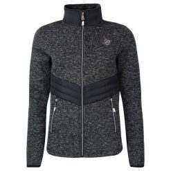 Damski polar Peak Mountain Atormi. Czarne bluzy z polaru Peak Mountain, bez wzorów, z materiału, narciarskie. Za 210.00 zł.