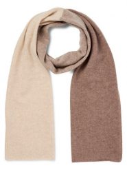 Marie Lund szalik z dzianiny kaszmirowej Kobiety Kaszmir beżowy|brązowy, ONE SIZE. Brązowe szaliki i kominy Marie Lund, bez wzorów, z dzianiny, eleganckie. Za 499.95 zł.