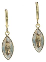 Otazu Pozłacane kolczyki z kryształami Swarovski rozmiar: onesize. Żółte kolczyki Otazu, z kryształem, pozłacane. Za 202.03 zł.