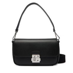 Torebka Coccinelle. Czarne torebki klasyczne Coccinelle, bez wzorów, klasyczne, bez dodatków. Za 1,289.00 zł.