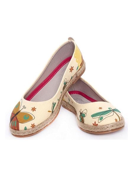 Goby Espadryle w kolorze kremowym rozmiar: 39. Brązowe espadryle Goby, bez wzorów, bez obcasa. Za 267.92 zł.