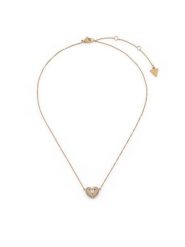 Guess Naszyjnik JUBN05 549JW Złoty. Żółte naszyjniki Guess, metalowe. Za 199.99 zł.