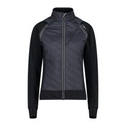 Polar hybrydowy z odpinanymi rękawami dla kobiet CMP. Brązowe bluzy z polaru CMP, na zimę, bez wzorów, z polaru, narciarskie. Za 425.30 zł.