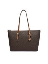 MICHAEL Michael Kors Torebka 30T6GQNT9B Brązowy. Brązowe shopper bag MICHAEL Michael Kors, bez wzorów, ze skóry, bez dodatków. Za 1,239.00 zł.