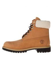 Timberland Skórzane botki w kolorze jasnobrązowym rozmiar: 43. Brązowe botki Timberland, bez wzorów, bez obcasa, bez zapięcia. Za 370.69 zł.