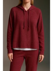 Cotton Candy Sweter w kolorze bordowym rozmiar: M. Czerwone swetry Cotton Candy, m, bez wzorów, bez ramiączek. Za 157.73 zł.