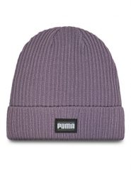 Puma Czapka 024038 Fioletowy. Fioletowe czapki zimowe Puma, bez wzorów, z materiału. Za 99.99 zł.