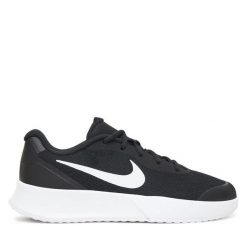 Buty do tenisa Nike. Czarne buty treningowe Nike, bez wzorów, bez zapięcia, tenisowe. Za 379.99 zł.