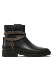 MICHAEL Michael Kors Botki 40F4ABME7L Brązowy. Brązowe botki MICHAEL Michael Kors, bez wzorów, ze skóry, bez obcasa, na płaskiej podeszwie, bez zapięcia. Za 559.99 zł.