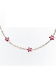 U.S. Polo Assn. Pozłacany naszyjnik z kryształami - dł. 34 cm rozmiar: onesize. Różowe naszyjniki U.S. Polo Assn., z materiału, z kryształem, metalowe. Za 152.99 zł.