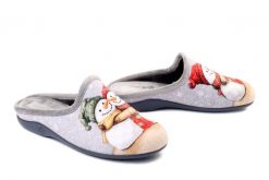 Sanital Flex Z33632X grey, klapki damskie. Szare klapki Sanital-Flex, bez wzorów, bez obcasa, bez zapięcia. Za 123.90 zł.