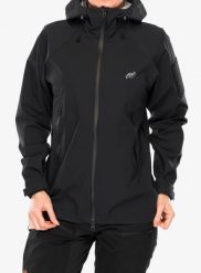 Kurtka przeciwdeszczowa damska Helikon-Tex Squall Hardshell. Czarne kurtki HELIKON-TEX, m, bez wzorów, z hardshellu, bez kaptura. Za 879.99 zł.