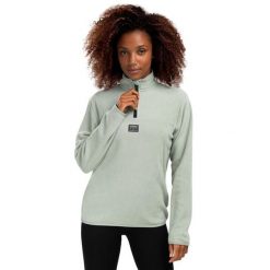 Damska bluza z cienkiego polaru Sporty zimowe Siroko Cascade-W. Zielone bluzy bez kaptura SIROKO, na zimę, bez wzorów, z polaru, bez kaptura. W wyprzedaży za 226.35 zł.