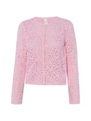 Y.A.S Kardigan - YASAnna Lena Kobiety Bawełna różowy, S. Czerwone swetry Y.A.S., s, bez wzorów, z bawełny, bez ramiączek. Za 229.95 zł.