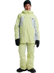 Burton Kurtka narciarska "Reserve 2L 3-in-1" w kolorze szaro-żółtym rozmiar: M. Szare kurtki narciarskie Burton, l, bez wzorów, z materiału, bez kaptura, narciarskie. Za 1,049.95 zł.