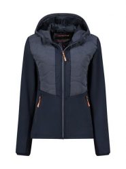 Canadian Peak Kurtka polarowa "Tigneseak" w kolorze granatowym rozmiar: XXL. Niebieskie kurtki Canadian Peak, xxl, bez wzorów, z materiału, bez kaptura. Za 192.45 zł.