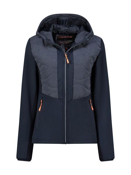 Canadian Peak Kurtka polarowa "Tigneseak" w kolorze granatowym rozmiar: XXL. Niebieskie kurtki Canadian Peak, xxl, bez wzorów, z materiału, bez kaptura. Za 165.71 zł.