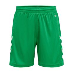 Hummel Core XK Kids Poly Shorts. Zielone szorty Hummel, bez wzorów, młodzieżowe. Za 67.00 zł.