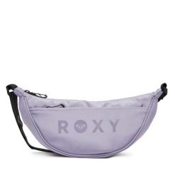 Torebka Roxy. Fioletowe listonoszki Roxy, bez wzorów, bez dodatków. Za 99.99 zł.