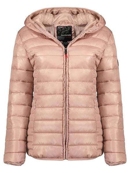 Geographical Norway Kurtka pikowana "Annecy" w kolorze jasnoróżowym rozmiar: XL. Różowe kurtki Geographical Norway, xl, bez wzorów, bez kaptura. Za 74.46 zł.