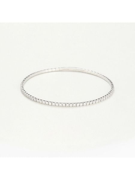 DIAMANTA Złota bransoletka "Alessia" z diamentami rozmiar: onesize. Szare bransoletki DIAMANTA, z diamentem, złote. Za 6,633.99 zł.