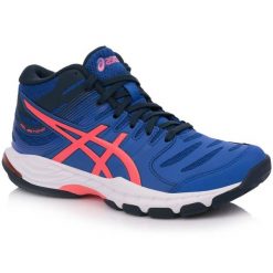 Buty sportowe do siatkówki halowe damskie ASICS GEL-BEYOND MT 6 1072A051-403. Brązowe buty treningowe ASICS, bez wzorów, bez zapięcia, do siatkówki. Za 299.00 zł.