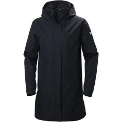 Damska kurtka wodoodporna Helly Hansen aden insulated coat. Niebieskie kurtki przeciwdeszczowe CEP, m, bez wzorów, z materiału, bez kaptura, primaloft. Za 698.50 zł.