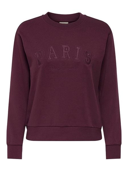 JDY Bluza w kolorze fioletowym rozmiar: XL. Różowe bluzy JDY, xl, bez wzorów, z bawełny, bez ramiączek, bez kaptura. Za 83.62 zł.